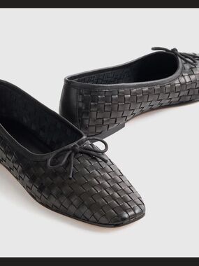 Quince Italian Leather ballet flat 10 NEW